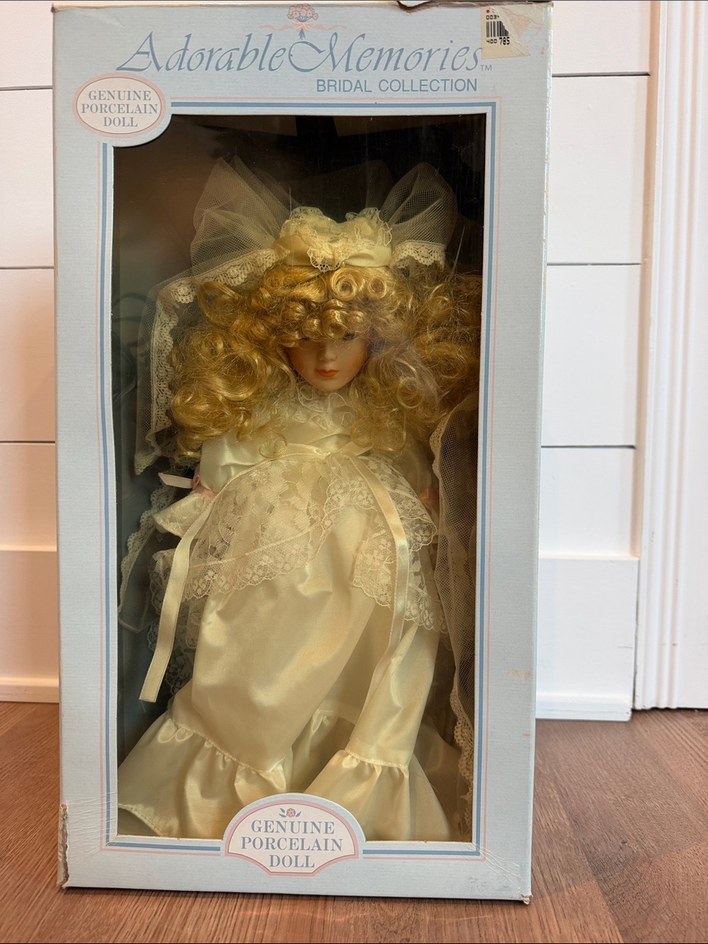 Bridal Porcelain Doll - Cream